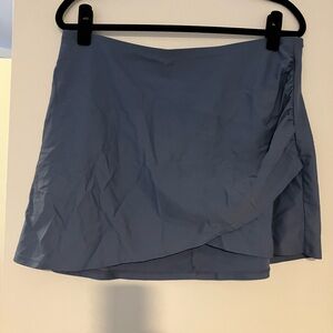 Summersalt Blue Mountain Ruched Swim Skirt
